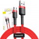 Baseus Cafule Micro USB kabelis 2.4A 1m (sarkans)