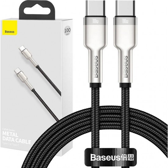 Baseus Cafule Kabelis UCB -C  - USB -C /  100W / 1m