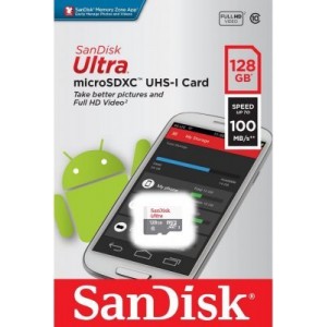 Sandisk Ultra microSDXC 128GB Atmiņas karte