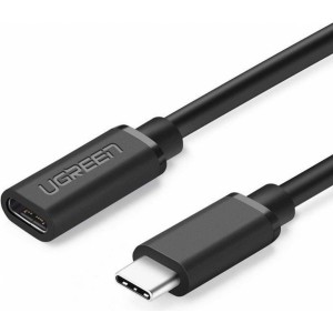 Ugreen Extension cable USB-C 3.1 UGREEN, 4K, 60W, 0.5m (black)