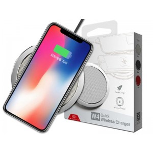Rock Qi Rock w4 quick charger silver induction charger