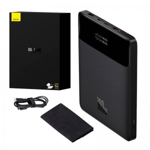 Baseus Powerbank Baseus Blade 20000mAh 100W (melns)