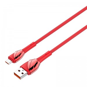 Ldnio LS661 USB - Micro USB 1m, 30W kabelis (sarkans)