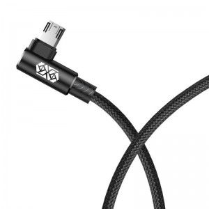 Baseus MVP Локоть Кабель USB к micro USB 2A 1 м - черный