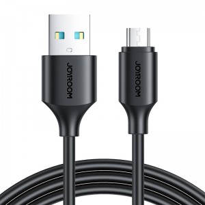 Joyroom kabelis uz Micro USB-A / 2.4A / 0.25m Joyroom S-UM018A9 (melns)