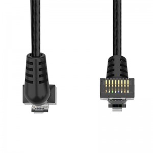 Vention Network cable Vention , Ethernet RJ45, Cat.6, UTP, 2m (black)