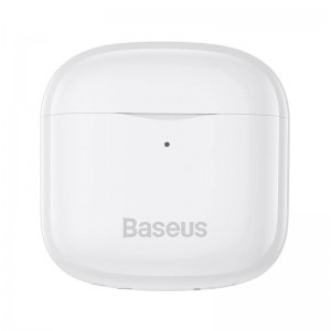 Baseus E3 Wireless Bluetooth 5.0 TWS Earbuds Waterproof IP64 White (NGTW080002)