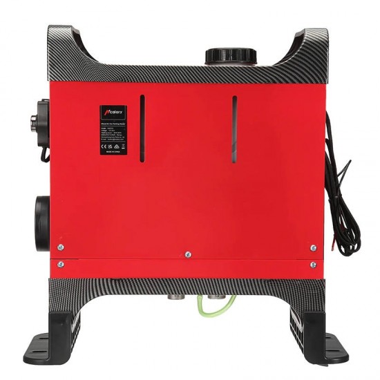 Hcalory Parking heater HCALORY HC-A02, 8 kW, Diesel, Bluetooth (red)
