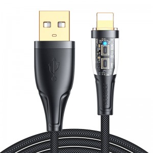 Joyroom kabelis uz USB-A / Lightning / 2.4A / 1.2m Joyroom S-UL012A3 (melns)