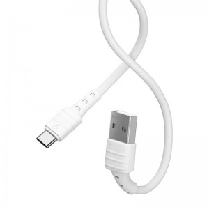 Remax kabelis USB-C Remax Zeron, 1m, 2.4A (balts)