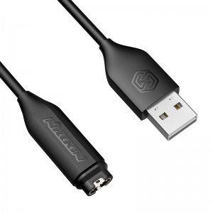 Nillkin Garmin Watch USB uzlādes kabelis (melns)