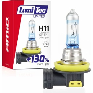 Амио галогенная лампа H11 12 В 55 Вт LumiTec LIMITED +130%