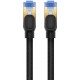 Baseus Pīts tīkla kabelis cat.7 Baseus Ethernet RJ45, 10Gbps, 0,5m (melns)
