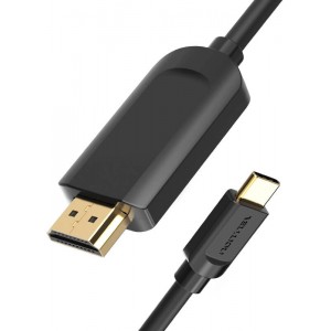Vention USB-C to HDMI, Vention CGUBG, 1,5m (black)