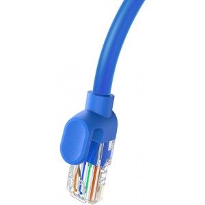 Baseus apaļais kabelis Baseus Ethernet RJ45, Cat.6, 0,5m (zils)