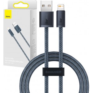 Кабель серии Baseus Dynamic от USB до Lightning, 2,4 А, 2 м (серый)