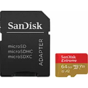 Sandisk Extreme MicroSDXC Карта Памяти 64GB