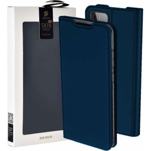 Dux Ducis Skin Protective Flip Leather Case for Samsung Galaxy A72 Navy