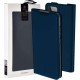 Dux Ducis Skin Protective Flip Leather Case for Samsung Galaxy A72 Navy