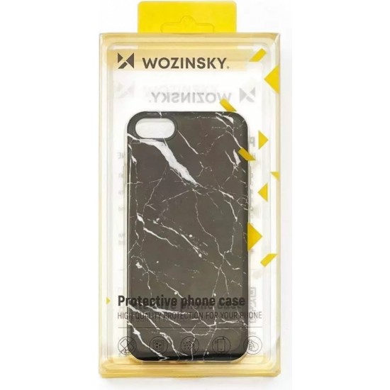 Wozinsky Marble gel case cover marble Samsung Galaxy A13 5G pink
