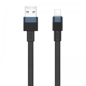 Remax kabelis USB-lightning Remax skalošana, RC-C001, 1m, (melns)