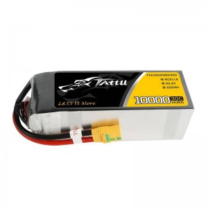 Tattu Battery Tattu 10000mAh 22.2V 30C 6S1P XT90 Anti-spark Plug