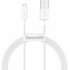 Baseus Superior USB - Lightning cable 2.4A 1 m White (CALYS-A02)