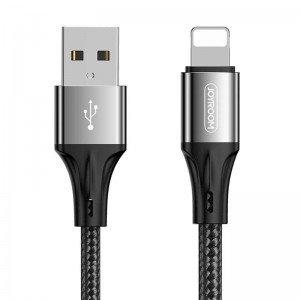 Joyroom uzlādes kabelis USB-A Lightning 1.5m Joyroom S-1530N1 (melns)