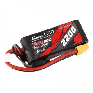 Gens Ace akumulators GensAce G-Tech LiPo 2200mAh 7.4V 60C 2S1P XT60