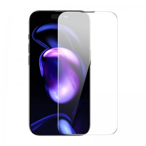 Закаленное стекло Baseus Crystal пыленепроницаемое 0,3 мм для iPhone 14 Pro Max (1 шт.)
