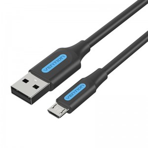 Зарядный кабель Vention USB 2.0 на Micro USB Vention COLBF 1 м (черный)