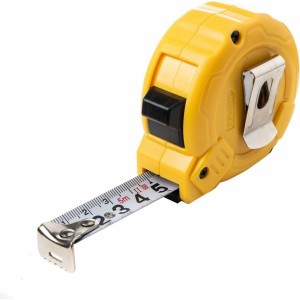 Deli Tools Steel Measuring Tape 5m/19mm Deli Tools EDL9005B (yellow)
