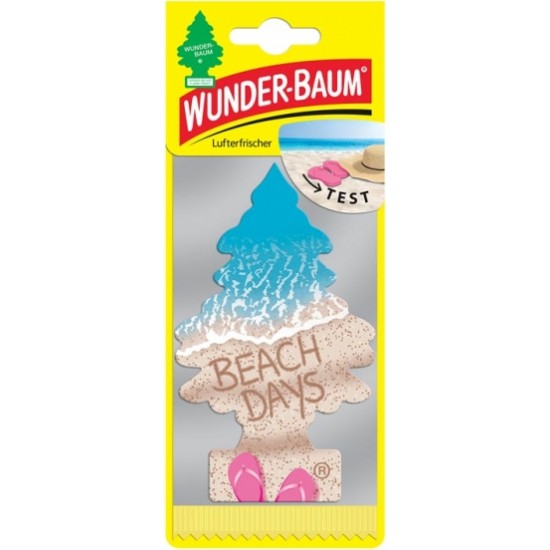 Wunder-Baum gaisa auto atsvaidzinātājs Wunder Baum - pludmales dienas