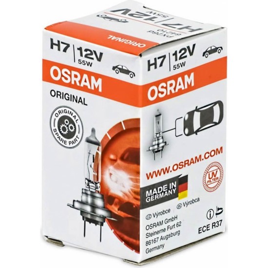 Osram halogēna spuldze Osram H7 55W PX26D