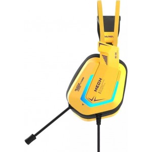 Dareu EH732 USB RGB gaming headset (yellow)