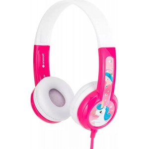 Buddyphones Discover wired headphones for children (pink)
