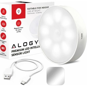 Alogy Lamp LED motion sensor dusk night lamp Alogy Sensor Light Wireless furniture lighting White light 6000k