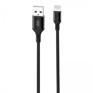 Кабель XO USB к Lightning XO NB143, 1 м (черный)