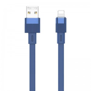 Remax kabelis USB-lightning Remax skalošana, RC-C001, 1m, (zils)