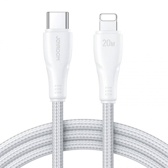 Joyroom Kabel do USB-C Lightning 20W 0.25m Joyroom S-CL020A11 (biały)
