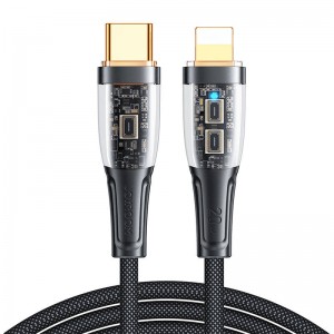 Joyroom Kabel do USB-C Lightning 20W 1.2m Joyroom S-CL020A3 (czarny)