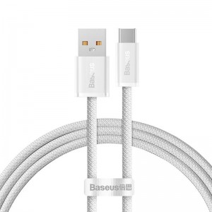 Baseus Cable USB to USB-C Baseus Dynamic Series, 100W, 1m (white)