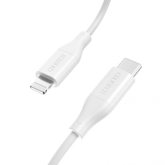 Choetech Cable Choetech IP0040 USB-C to Lightning PD18/30W 1,2m (white)