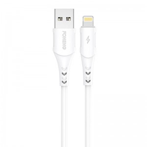 Foneng USB kabelis Lightning Foneng X81, 2.1A, 1m (balts)