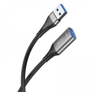 XO kabelis / adapteris USB do USB 3.0 XO NB220, 2m (melns)