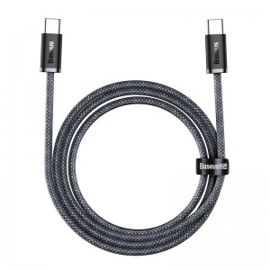 Baseus kabelis USB-C uz USB-C Baseus dinamiskā sērija, 100W, 2m (szary)