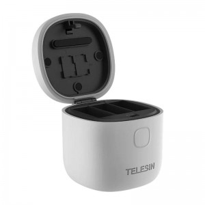 Telesin 3-slot waterproof charger Telesin Allin box + 2 batteries for GoPro Hero 11 / 10 / 9