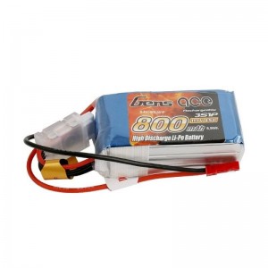 Gens Ace Battery GensAce LiPo 800mAh 11.1V 45C 3S1P