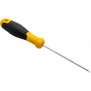 Deli Tools Slotted Screwdriver 3x100mm Deli Tools EDL6331001 (yellow)