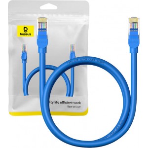 Baseus Round Cable Baseus Ethernet RJ45, Cat.6, 1m (blue)